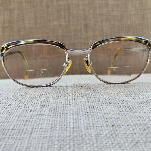 Vintage Safilo Women Glasses Frame Silver Tone 50[]18 135 Eyeglasses Eye Wear main image 6